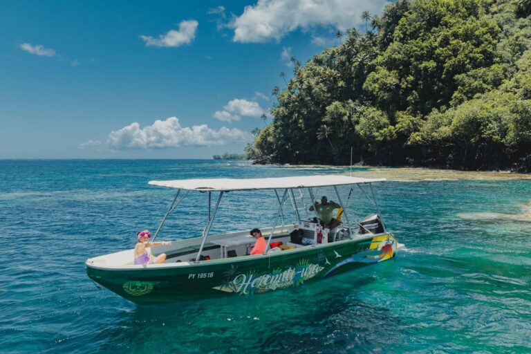 Bateau Excursion presqu'île Tahiti Vairao Teahupo'o