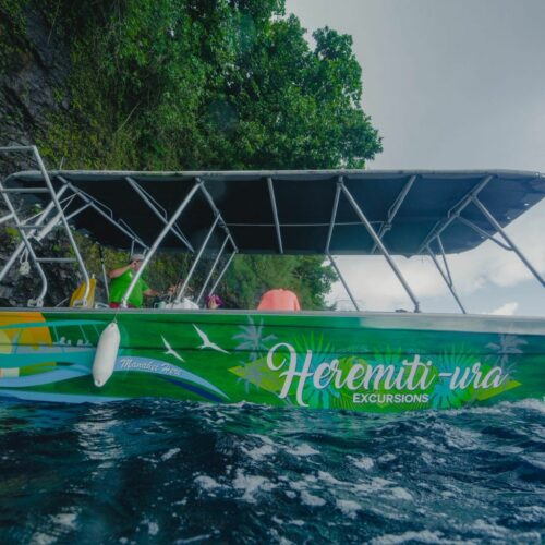 Bateau Excursion presqu'île Tahiti Vairao Teahupo'o Tahiti