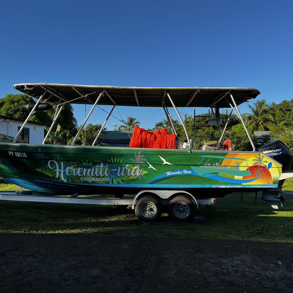 Bateau heremiti ura Vairao Teahupo'o Tahiti
